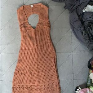 Tan dress